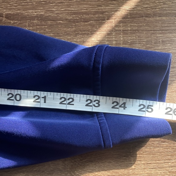 EUC Mens a Donald Ross Large Navy Blue Golf 1/4 Zip Pullover - Picture 7 of 10